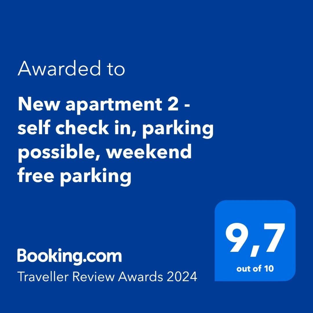 New Studio 3 - Self Check In, Parking Possible, Weekend Free Parking Bratislava Dış mekan fotoğraf